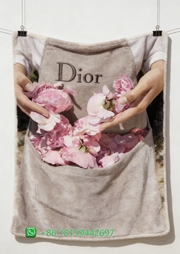 Dior Throw Blankets